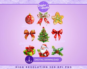 Coqueta navideña PNG - Patrón - Diseño de camiseta - Vacaciones PNG - Tendencia - Lazo - Diseño navideño - Coqueta PNG - Sublimación navideña