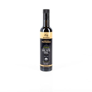 BYRSA Ultra Polyphenols-Rich Premium Organic First Cold Pressed Extra Virgin Olive Oil 500ml ( 1573mg/pk)