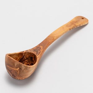 XLarge Olive Wood Soup Ladle