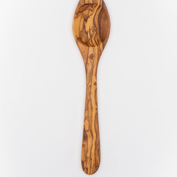 Scraper Spoon Olive Wood Hand Made