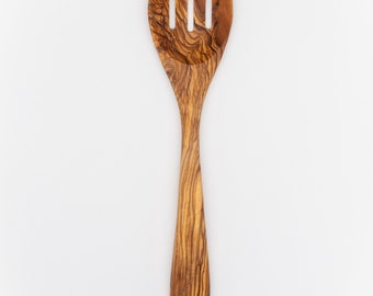 Olive Wood Slotted Spoon