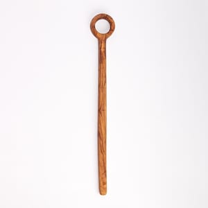 Handcrafted Olive Wood Sourdough Starter Spoon Sustainable & Long-Lasting