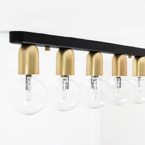 Bathroom Vanity Light Wall Linear Light Flush Mount Ceiling Lamp | Mid Century Sconce | Modern Lighting Vintage | Hallway Light Cluster