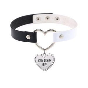 Cold Black Heart  Double Trouble Choker