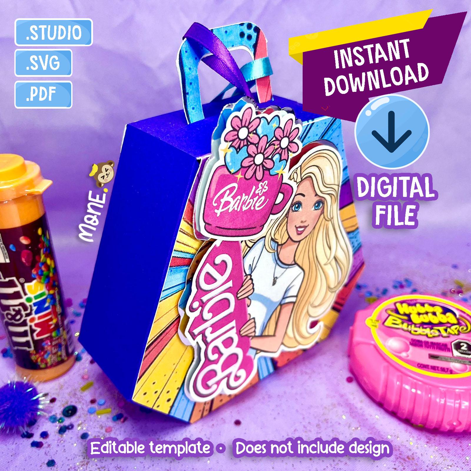 Candy Box Template, Hexagon Box, Cricut Template, Svg, Studio, Template
