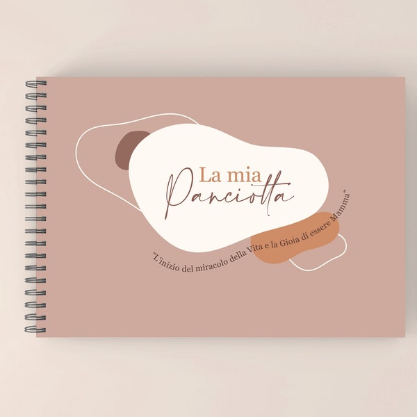 Diario Futura Mamma DIGITALE | Album gravidanza | Quaderno per sensazioni ed emozioni | Taccuino 9 mesi incinta | Festa Premaman Regalo