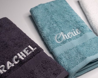 Personalised Embroidered Hand Towel