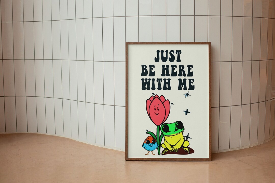 Retro Quote Wall Print, Digital Download Print, Wall Decor, Large ...