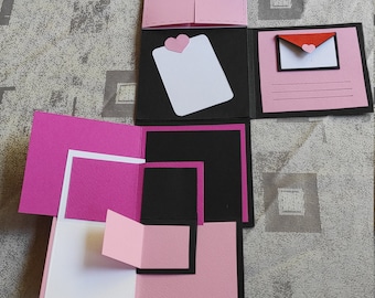 Exploding Scrapbook 10in1 Gift Box, Anniversary Birthday Keepsake