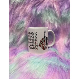 FJB Let's Go Brandon F*** Biden, F*** Harris, F*** Schumer, F*** Nadler, F*** Pelosi, F*** Democrats Sublimation 11oz Coffee Mug