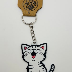 Cute Cat Keychain. Adorable Cat!