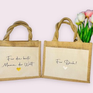 Geschenk Tasche Verpackung | Geschenktasche | Verpackung | Muttertag | Valentienstag | Wunschspruch | Personalisiert