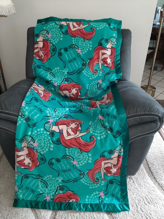 Ariel fleece blanket sale