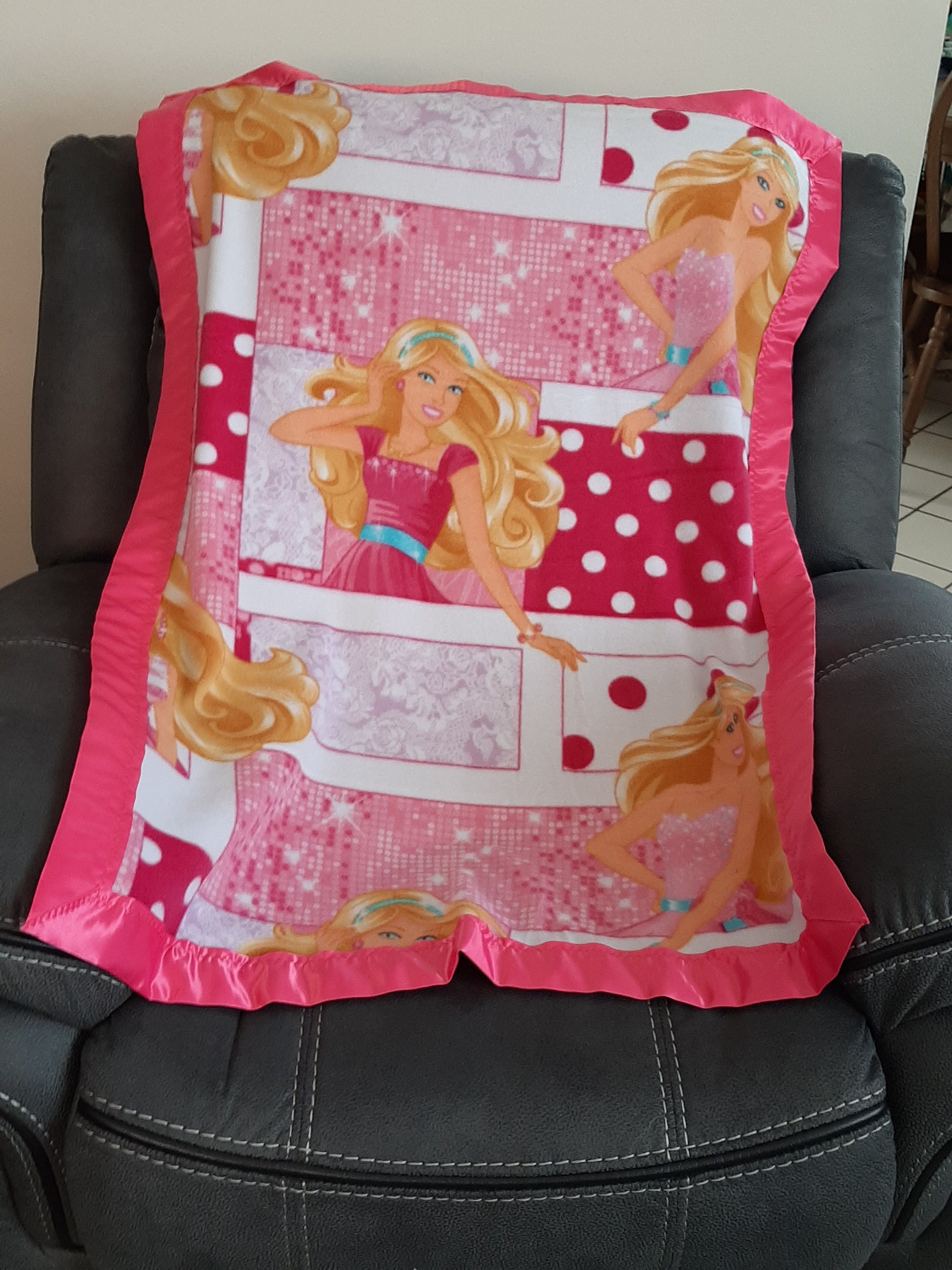 Barbie blanket hotsell