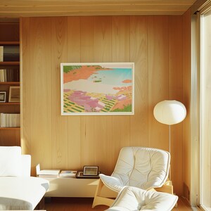 Gordons Bay Kunstdruck | Moderne Küstenwandkunst | Giclée Druck | Australischer Strand Poster | Premium Ocean Dekor | Ungerahmt