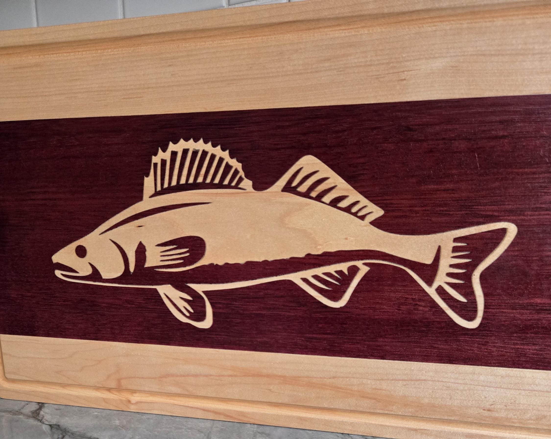 Walleye Cnc Router Files Carbide Create and SVG Walleye Fish Inlay Files for CNC - Etsy