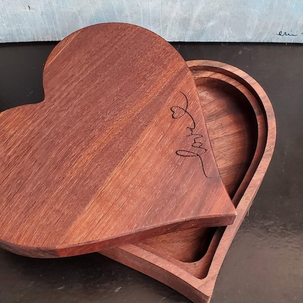 Heart Shaped Box Files; Carbide Create and SVG Files for CNC