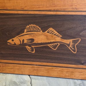 Walleye Cnc Router Files Carbide Create and SVG Walleye Fish Inlay Files for CNC - Etsy