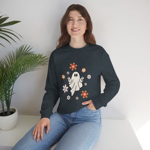 Groovy Ghost Crewneck Sweatshirt