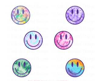 Tie Dye Png Smile Face shirt Design Bundle, Smile Face PNG, Happy face sublimation designs, tye dye smile face ,tie dye sublimation, Clipart