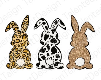 Easter bunny png, ,Easter sublimation, Easter bunny, bunny png, sublimation design animal print, Easter animal print Easter clipart