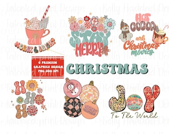 Christmas Bundle Png, Merry Christmas Png, Christmas Png, Western PNG, Santa Claus PNG, Bundle Png, Sublimation Designs, Digital Download