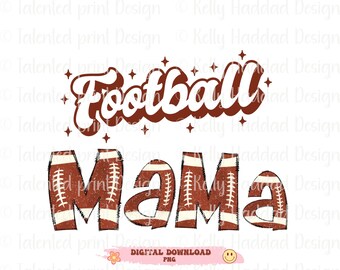 Football Png, Football Mama Png, Football Mom Png Design, Football Sublimation Design Transfer, Sports Png, Fall Png, Retro Football Png