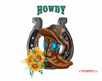 Western sublimering mammapresent western png, hästskodesign skjorta western mammapresent western skjorta cowgirl png digital nedladdning stövlar