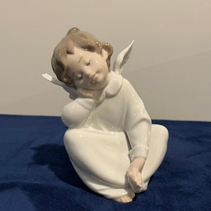 Lladro Angel Dreaming 4961 - Etsy
