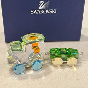 Retired Swarovski Train Set - Etsy