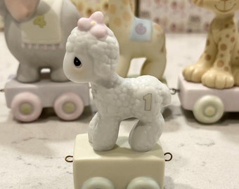 Happy Birthday Little Lamb Birthday Club Train 1 Years Old #15946