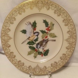 Lenox Garden Bird Plate Collection &quot;Chickade&quot;