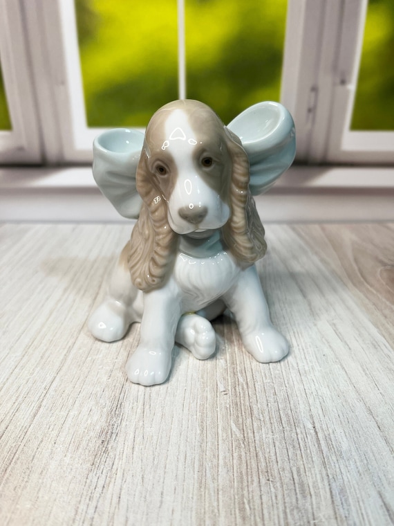 Lladro NAO Puppy Present - Etsy Australia