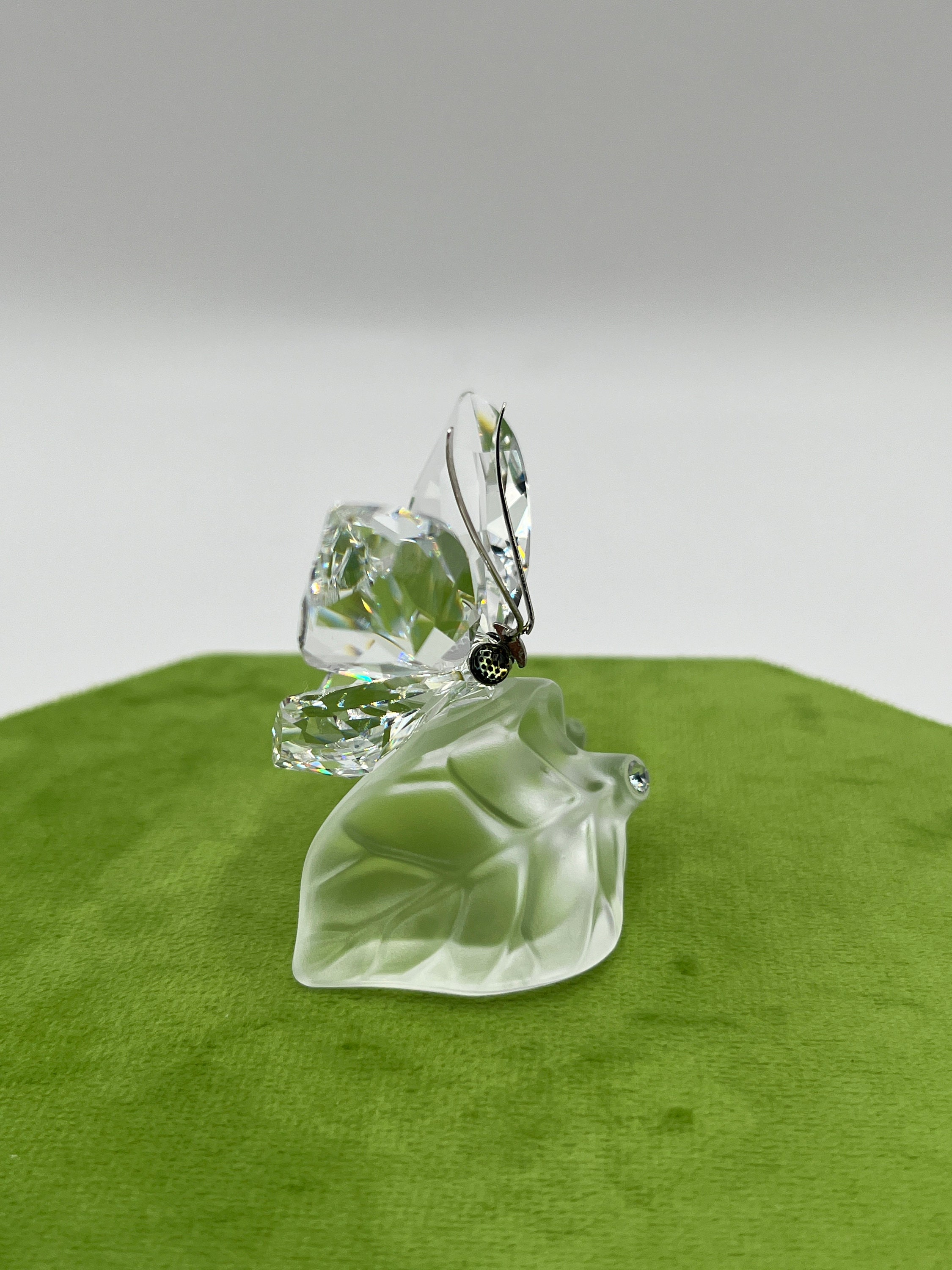 Swarovski Butterfly on Leaf #182920 - Etsy
