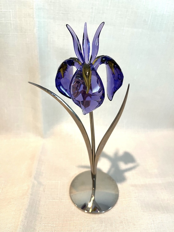 Swarovski Paradise Flower Damboa Blue Violet 9600-000-052 - Etsy