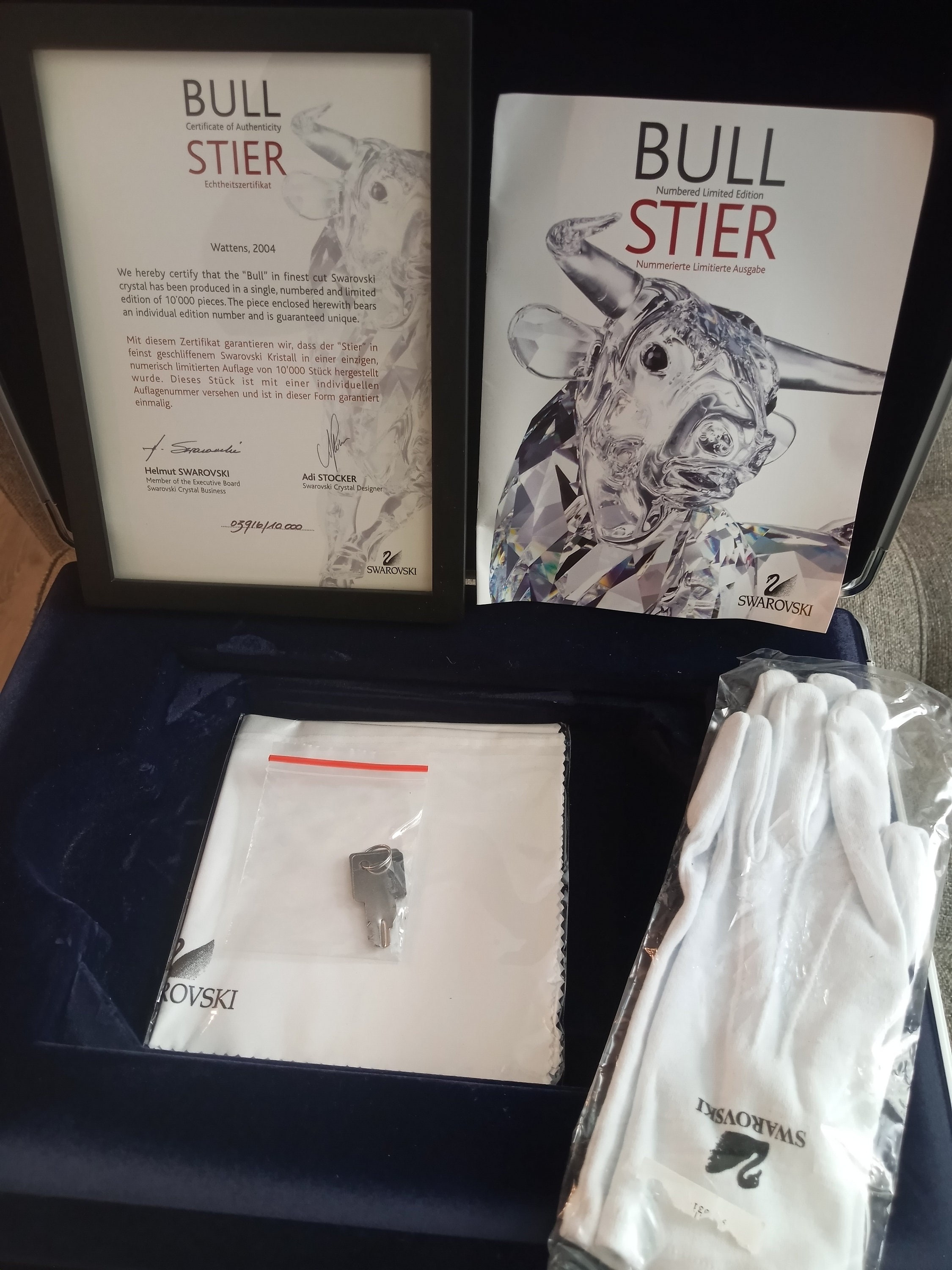 Swarovski 2004 SCS Limited Edition the Bull #628483 - Etsy