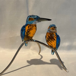 Swarovski Kingfishers Blue Turquoise #945090 - Etsy