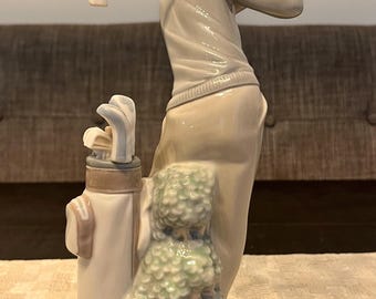 Lladro Male Golfer #4824 - Etsy