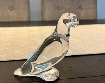 Baccarat Crystal Parrot - Etsy