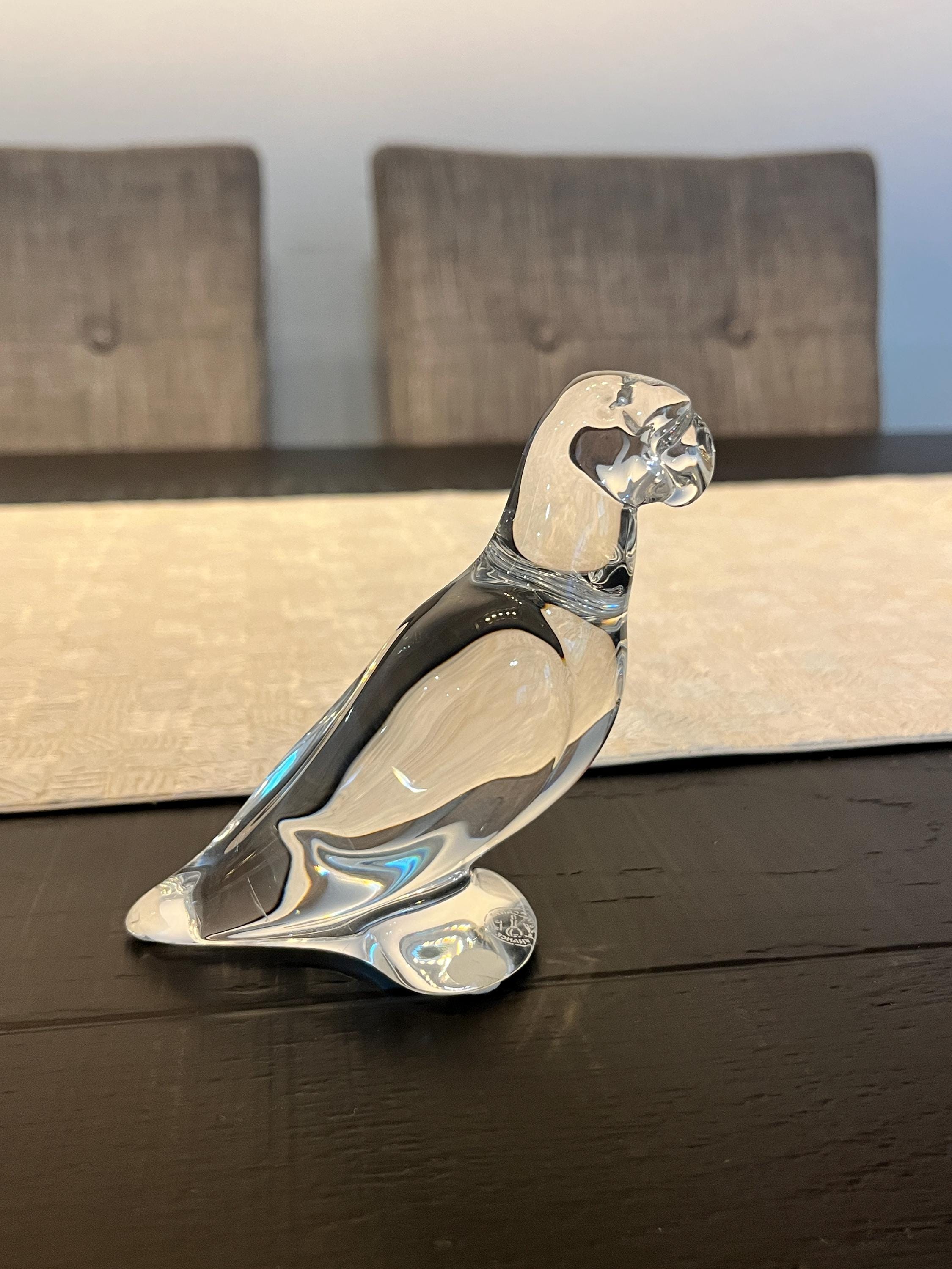 Baccarat Crystal Parrot - Etsy
