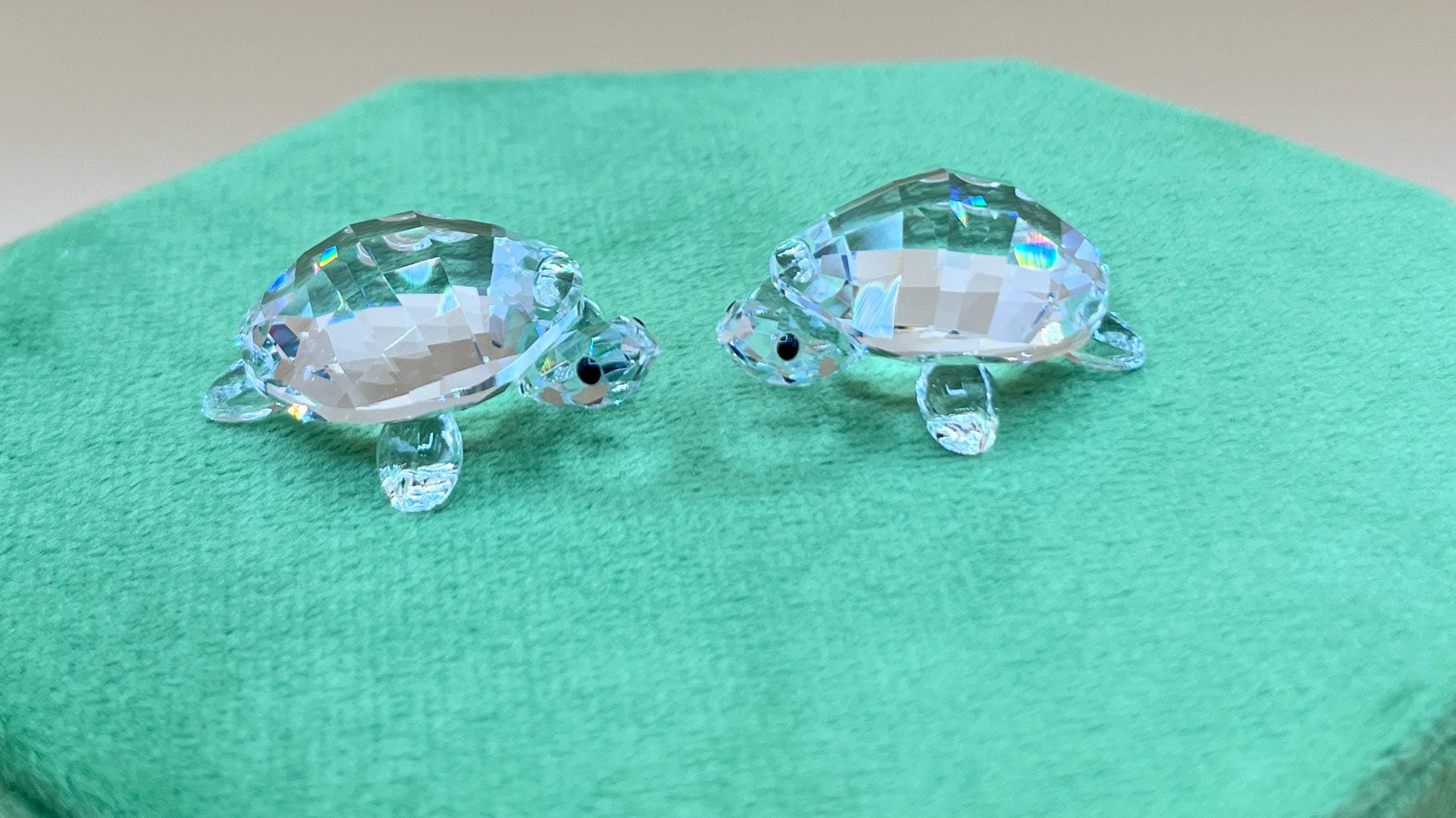 Swarovski Peaceful Countryside Baby Tortoises #56881518 - Etsy