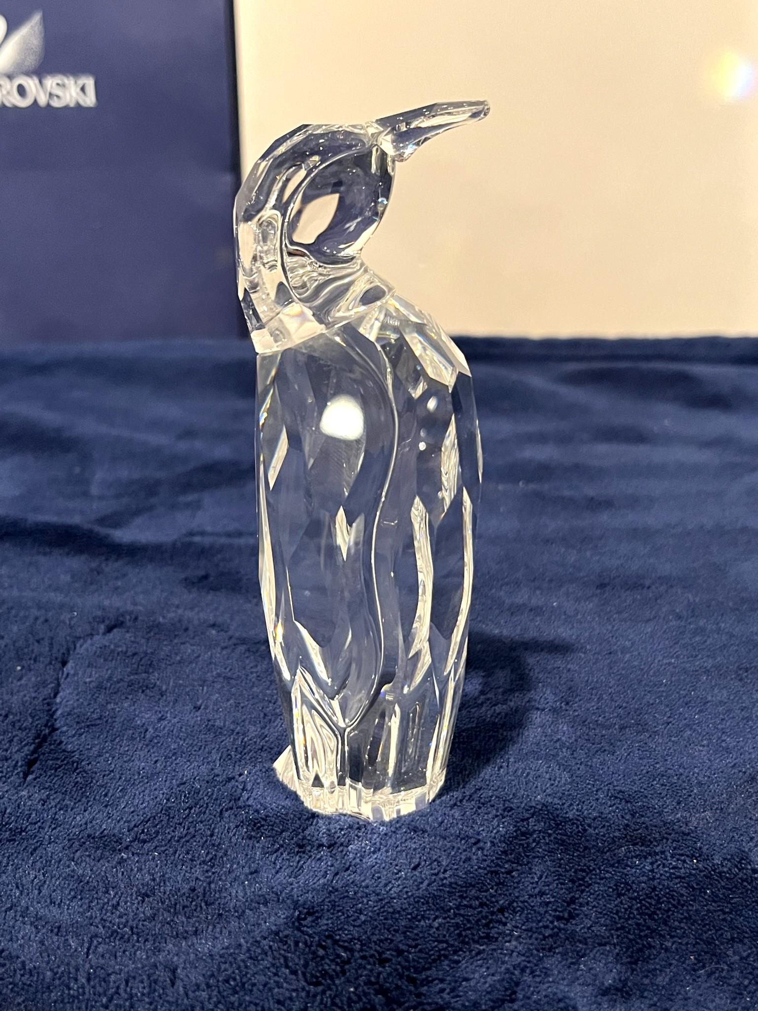 スワロフスキー　ペンギン　親子　627067 Swarovski Symbols Penguin Set #627067 and #627068 Mother With Baby