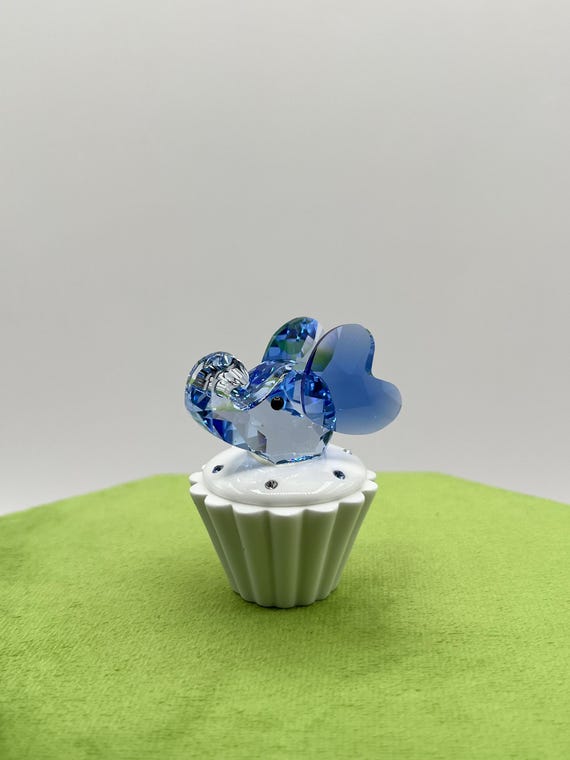 Swarovski Cupcake Box With Elephant #1194041 - Etsy
