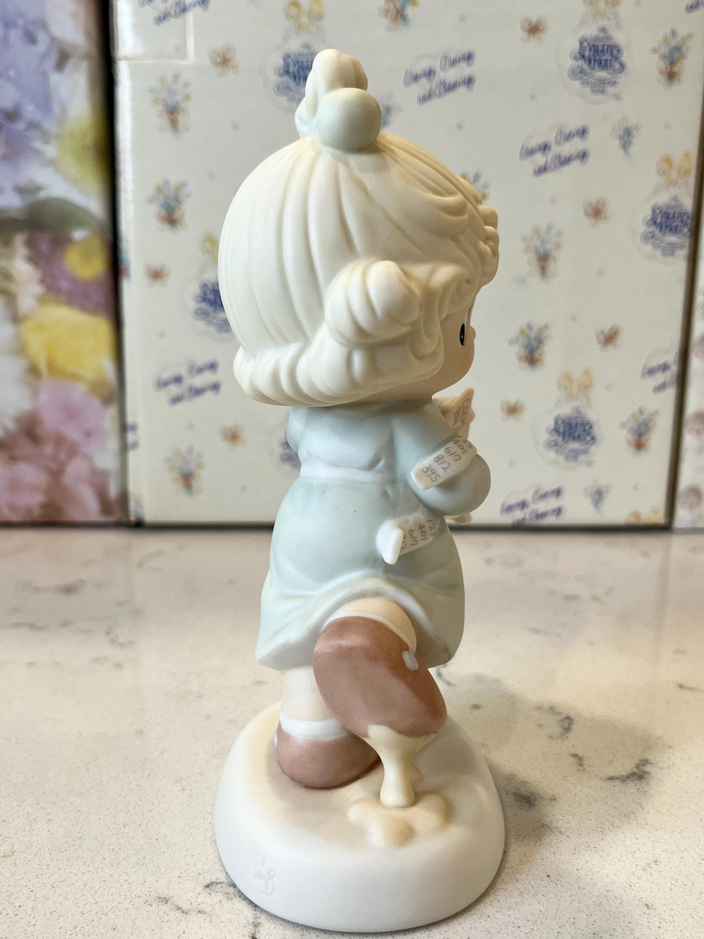 Precious Moments Lord Help Me Stick to My Job #521450 - Etsy