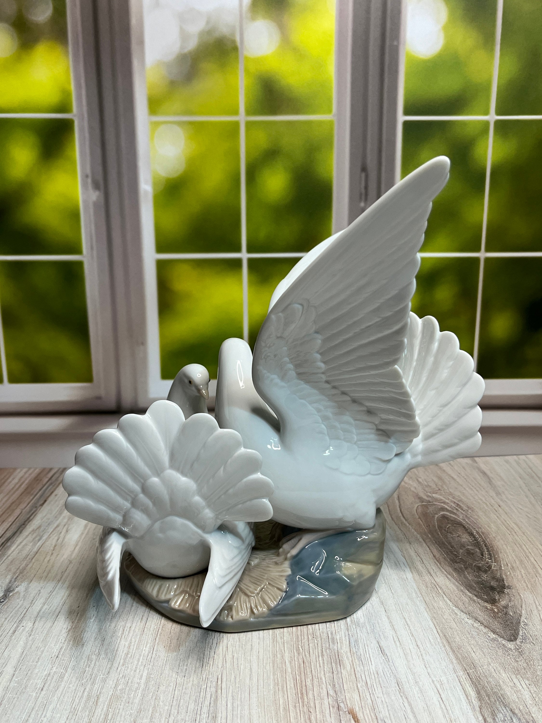 Lladro Love Nest #6291 Two Doves - Etsy UK