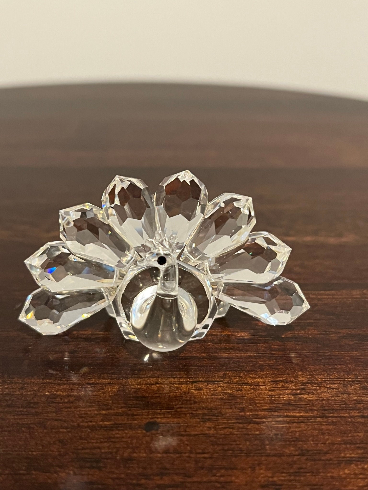 Iris Arc Mini Peacock Lead Crystal - Etsy