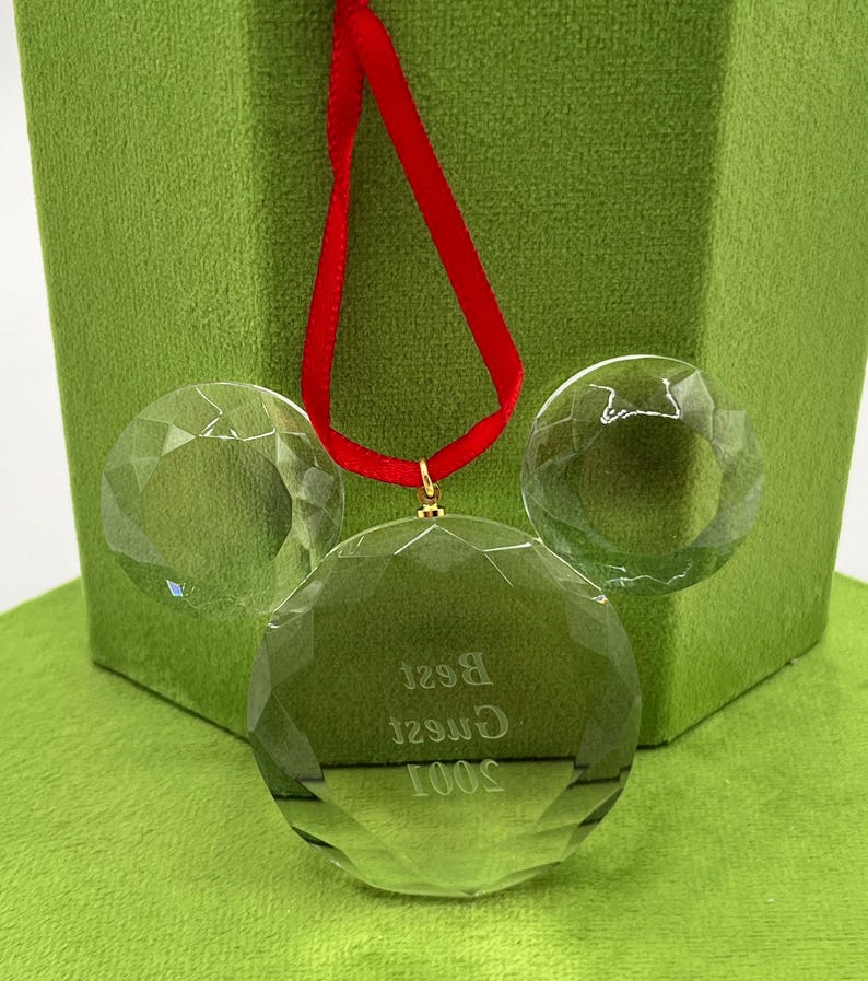 Swarovski Arribas Brothers Disney Mickey Mouse Ornament - Thumbnail 3
