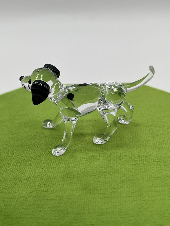 SWAROVSKI パピーダルメシアン 628947 クリスタル ガラス 置物