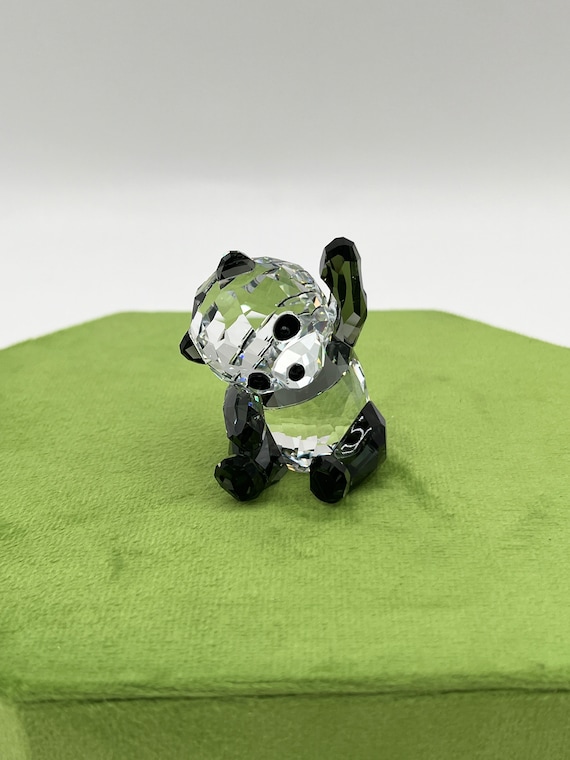 Swarovski Panda Mother and Baby #5063690 - Etsy