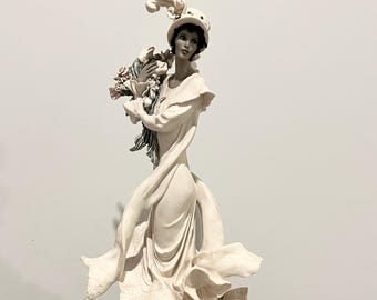 ジョゼッペ アルマーニ カポディモンテ コレクション 犬と読書する少年